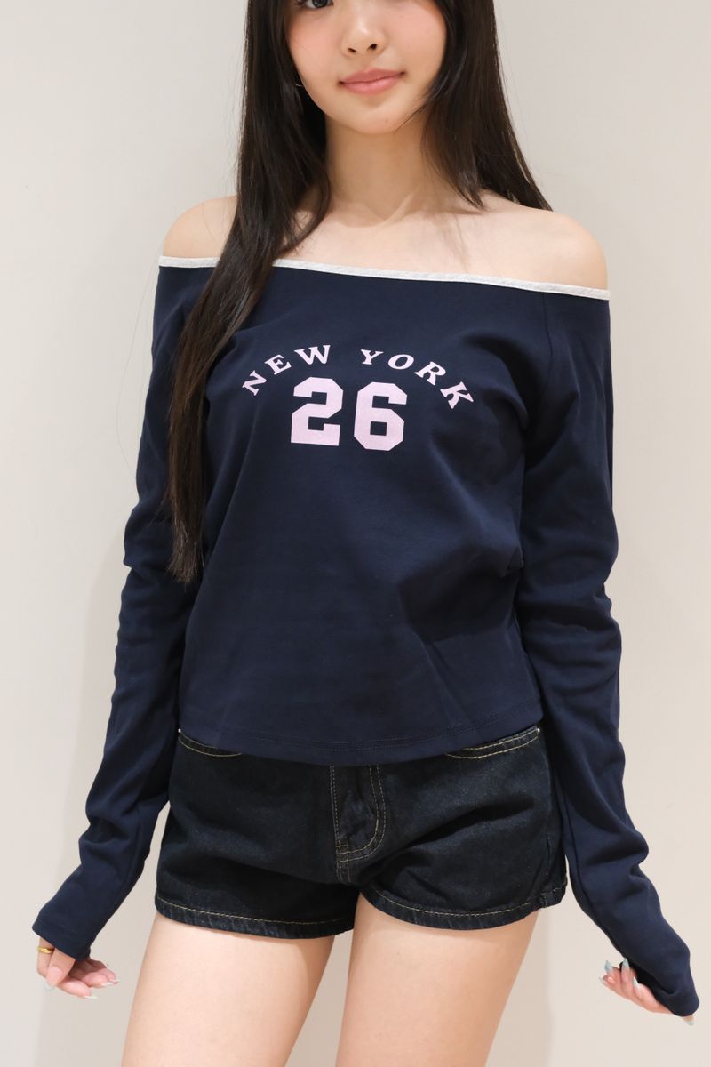 26NY Off Shoulder long Sleeve thumbnail 5
