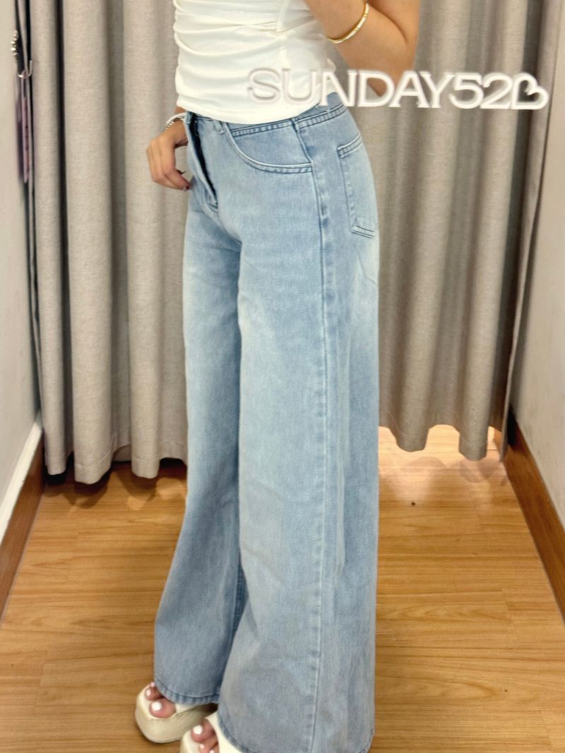 99077 basic baggy jeans thumbnail 2