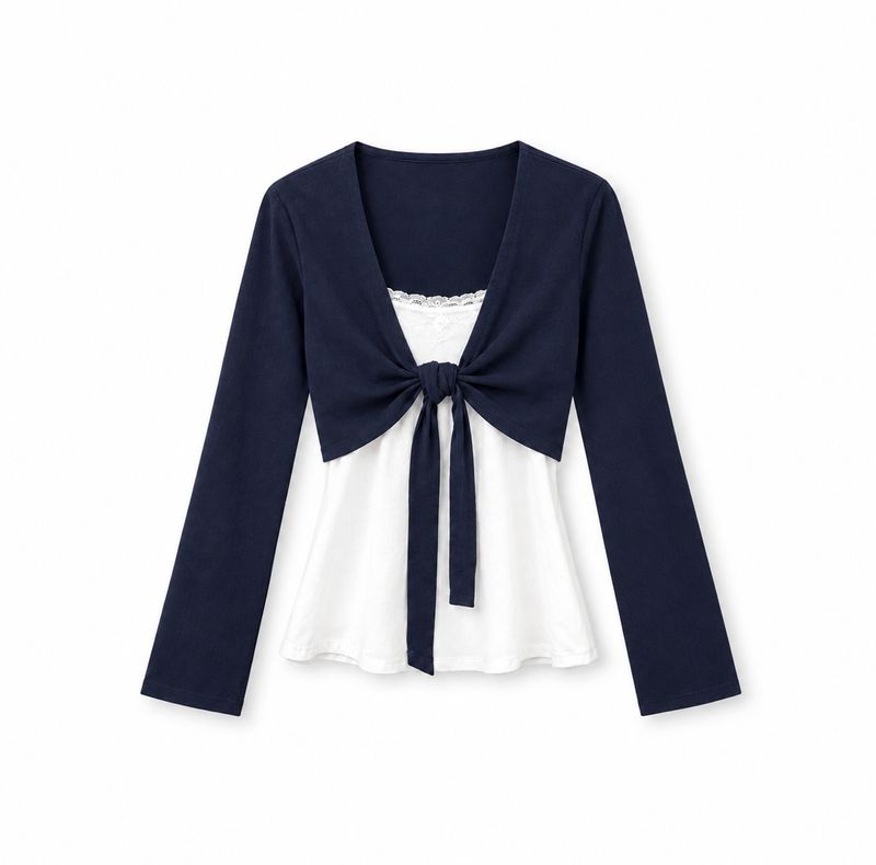 Set Blue White Long Sleeve thumbnail 5