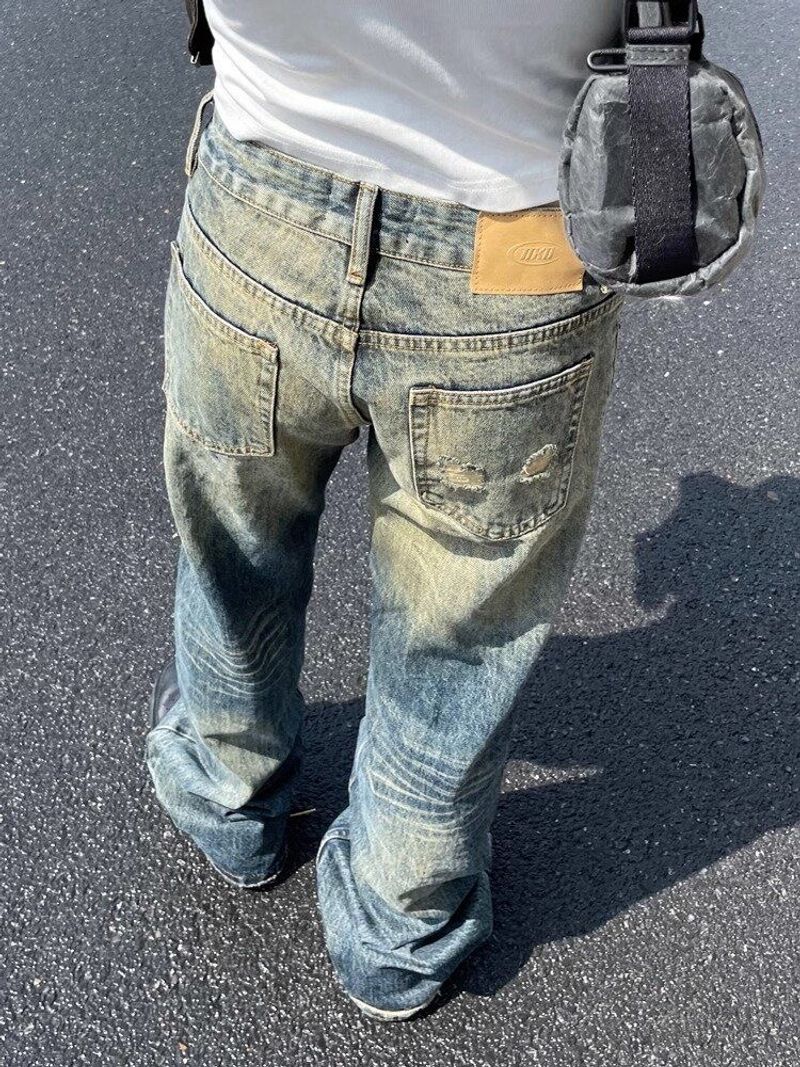 Mid waist jeans