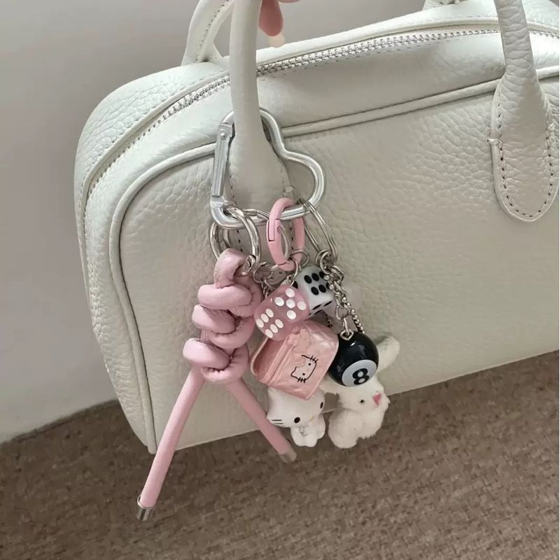Kitty mix keychain