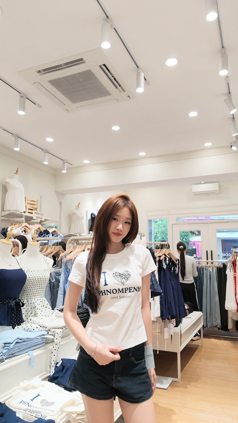 I Love Phnom Penh Baby Tee thumbnail 3
