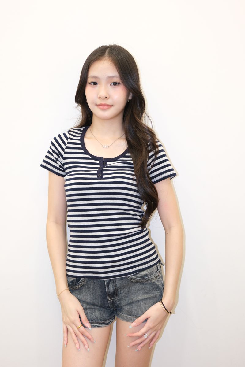 Bakong Short Sleeve Navy thumbnail 2
