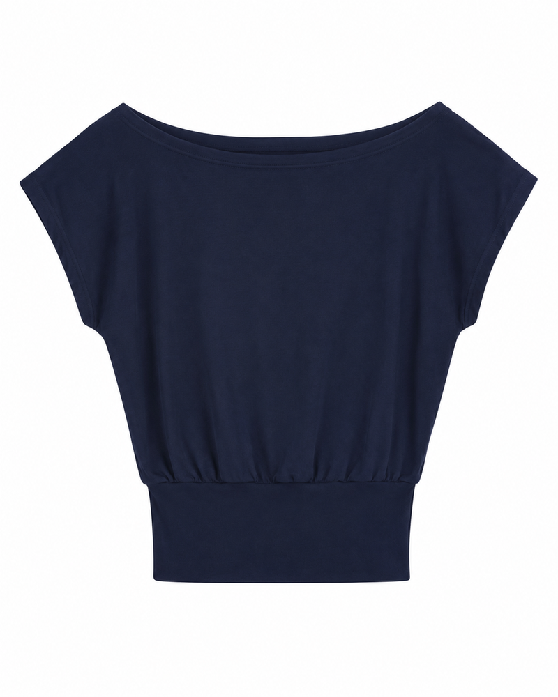Draped Off Shoulder