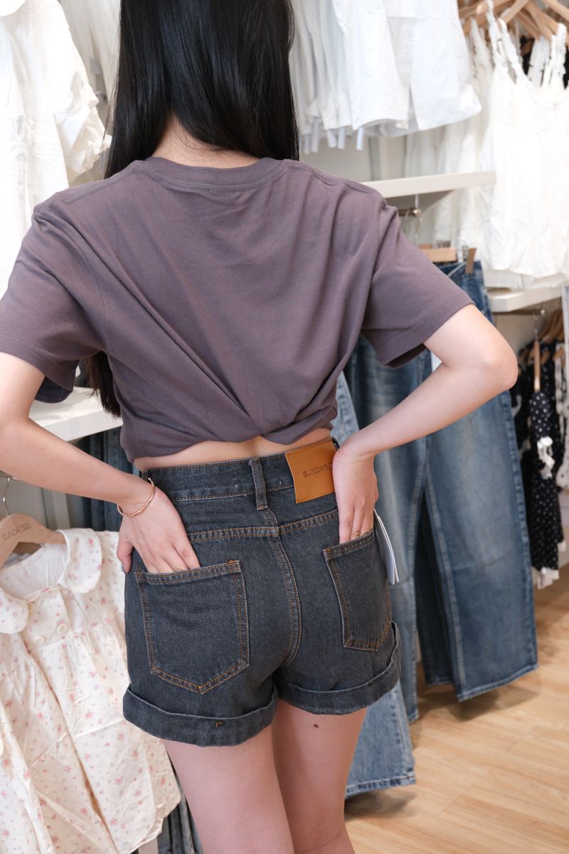6030 sunday black shorts thumbnail 5