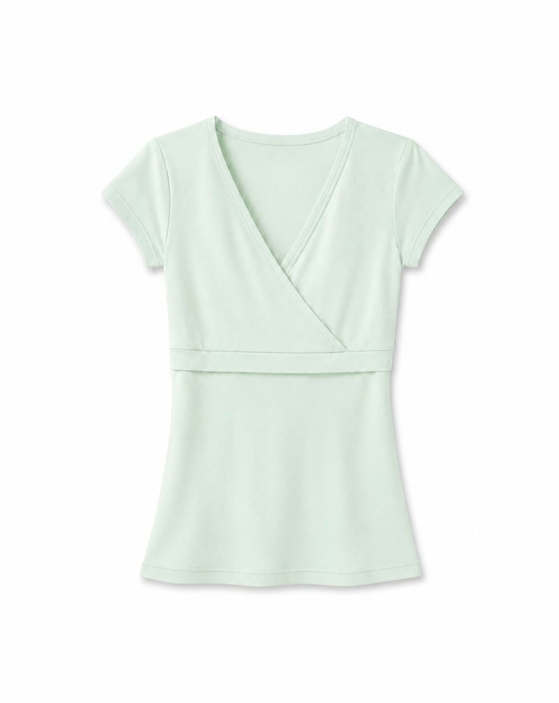 Teal Wrap Tee thumbnail 9