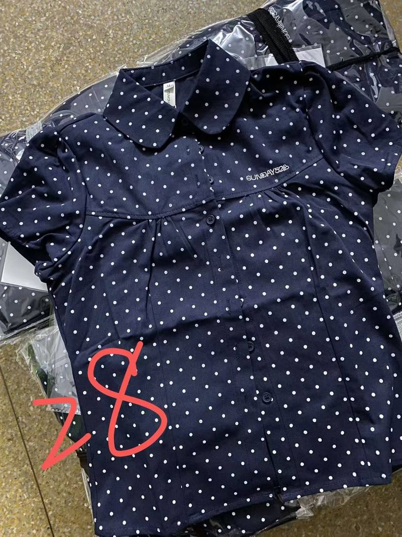 Bottom Up Polka ( navy blue )