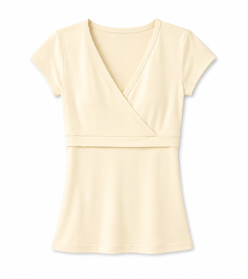 Creamy Wrap Tee thumbnail 5