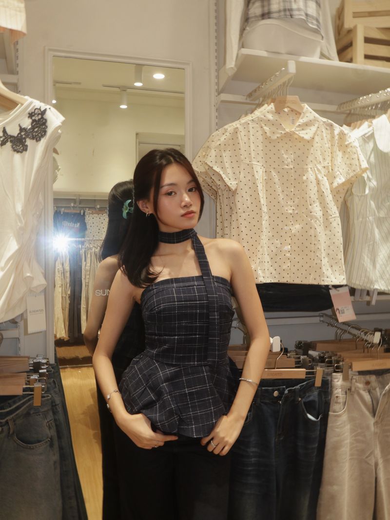 Tube Top dark blue thumbnail 2