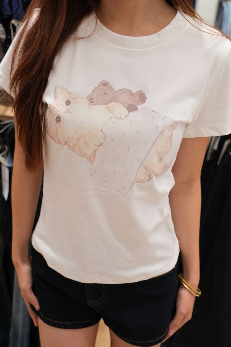 Cat Baby Tee thumbnail 3