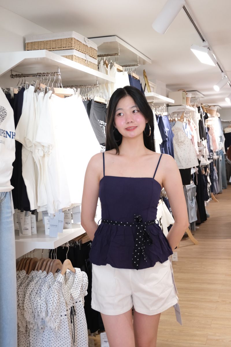 Ribbon Polkadot Top thumbnail 2