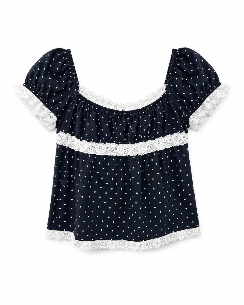 New doll top navy thumbnail 4