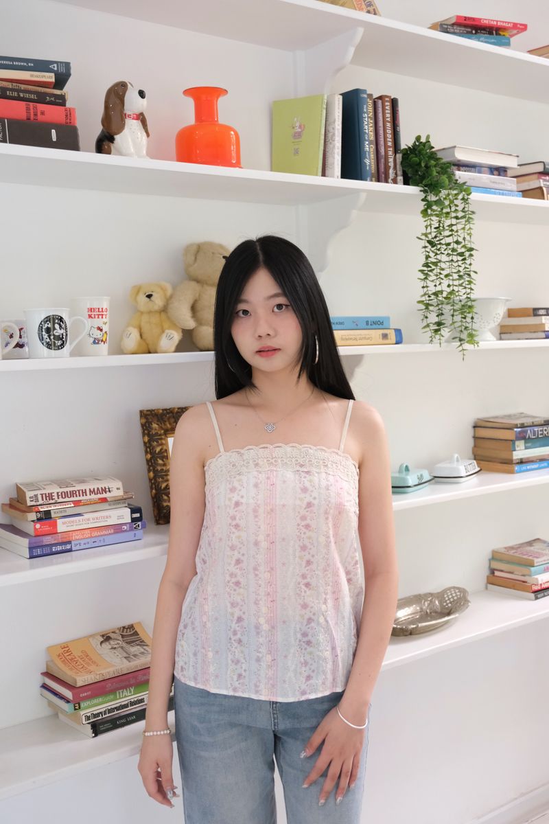 Lacy Sweetheart Tank Top thumbnail 2
