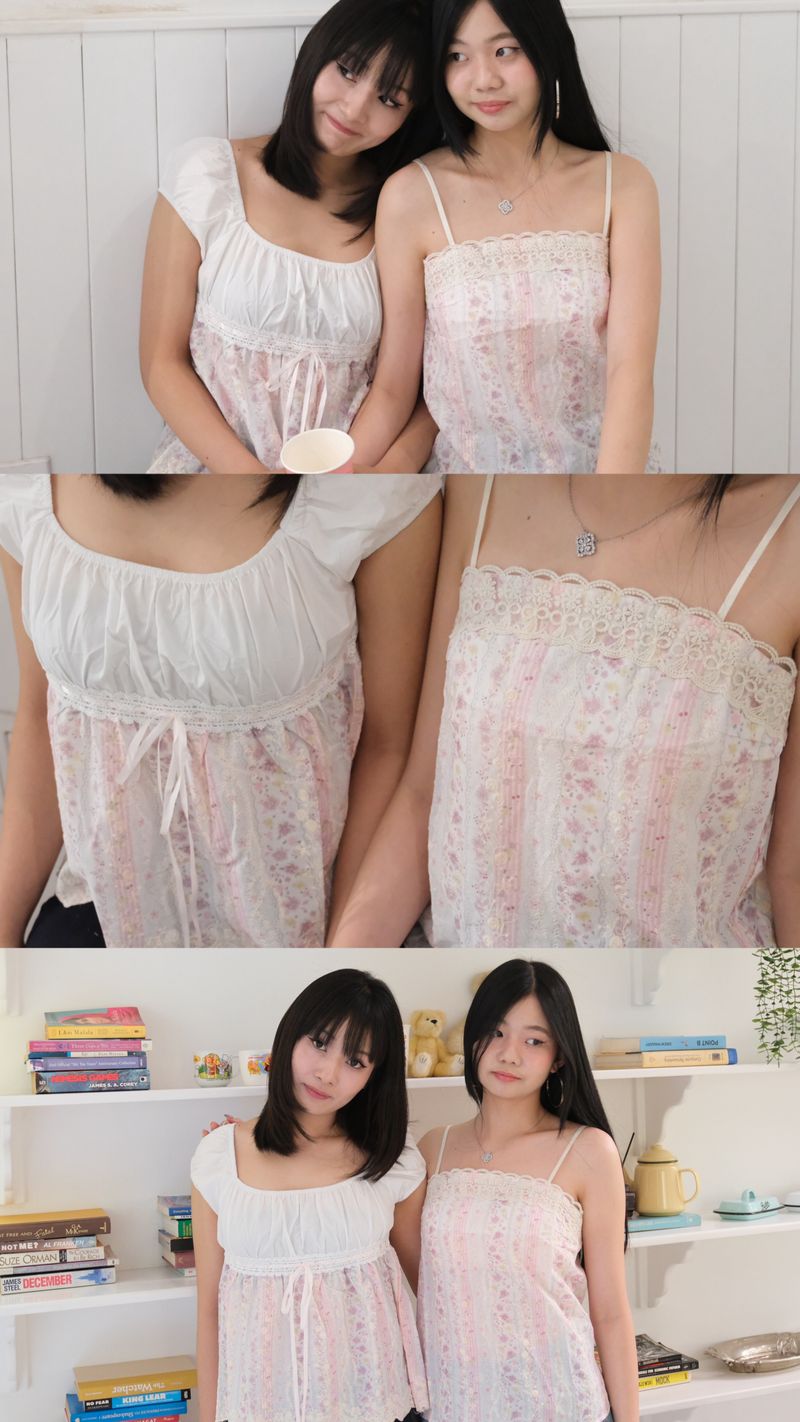 Lacy Sweetheart Tank Top thumbnail 7