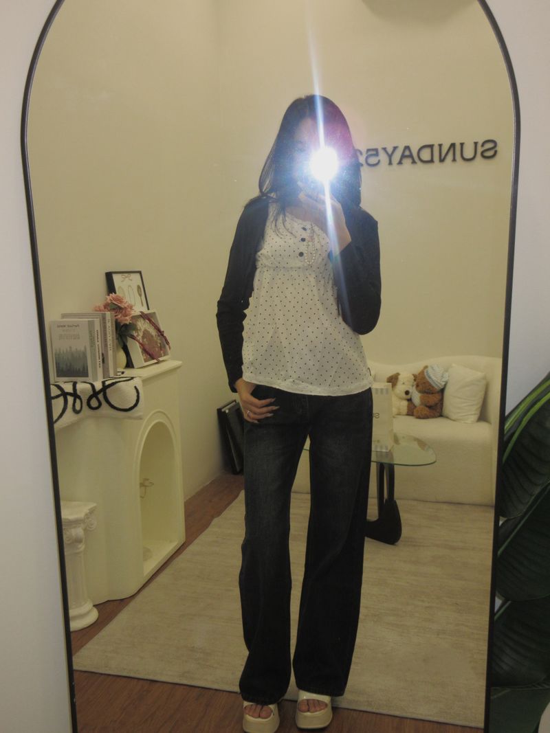 Set puffy shirt and Cardigan thumbnail 5