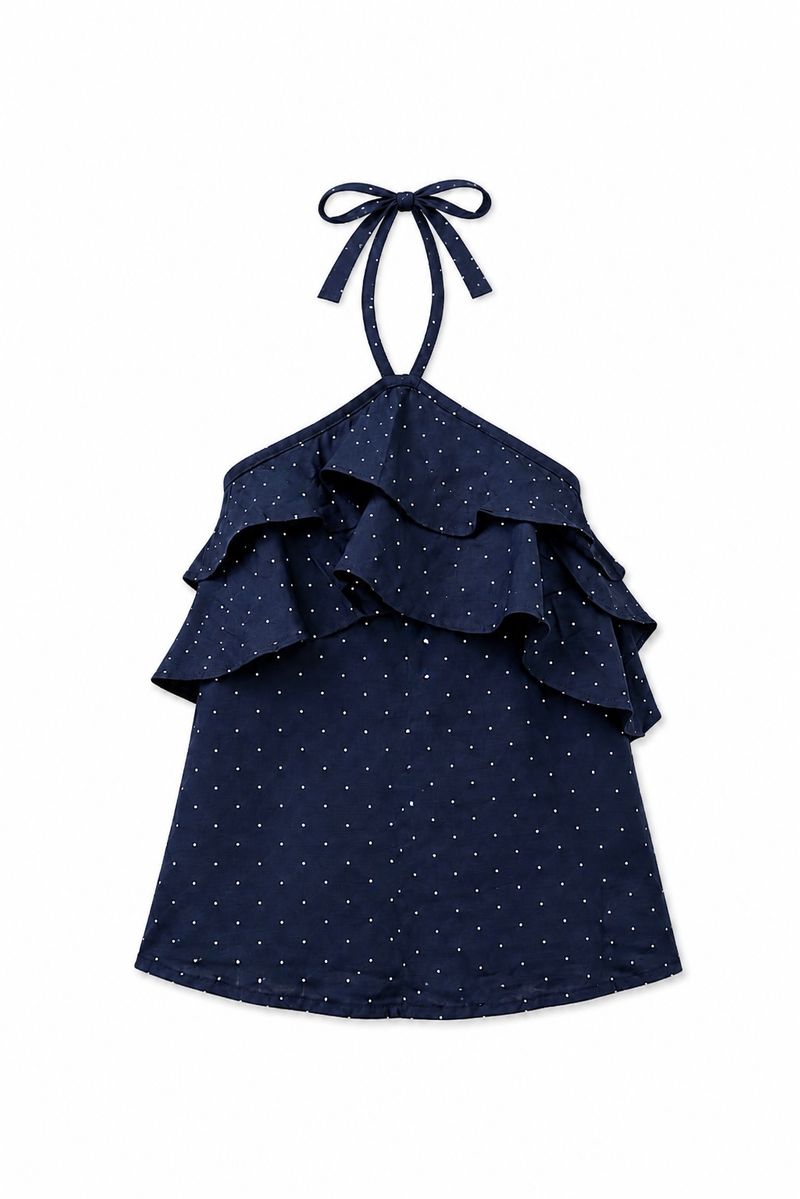 Raffle Polkadot Halter Top thumbnail 6