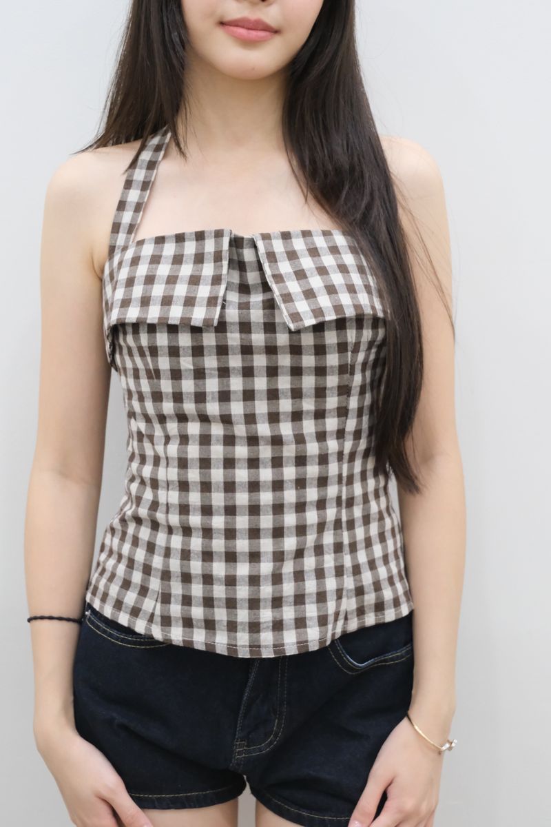 Chocolate Halter Top thumbnail 10