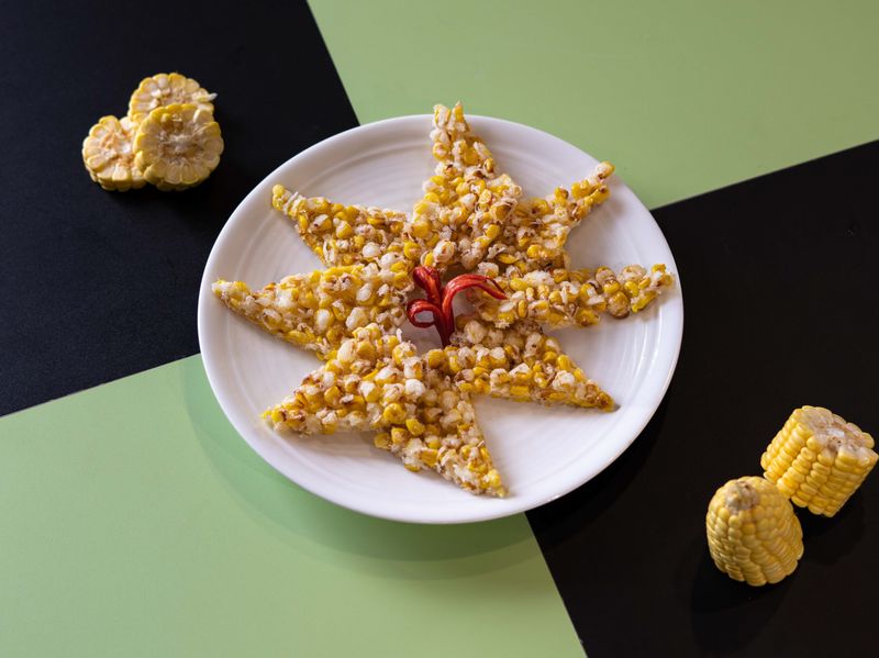 Crispy yellow corn