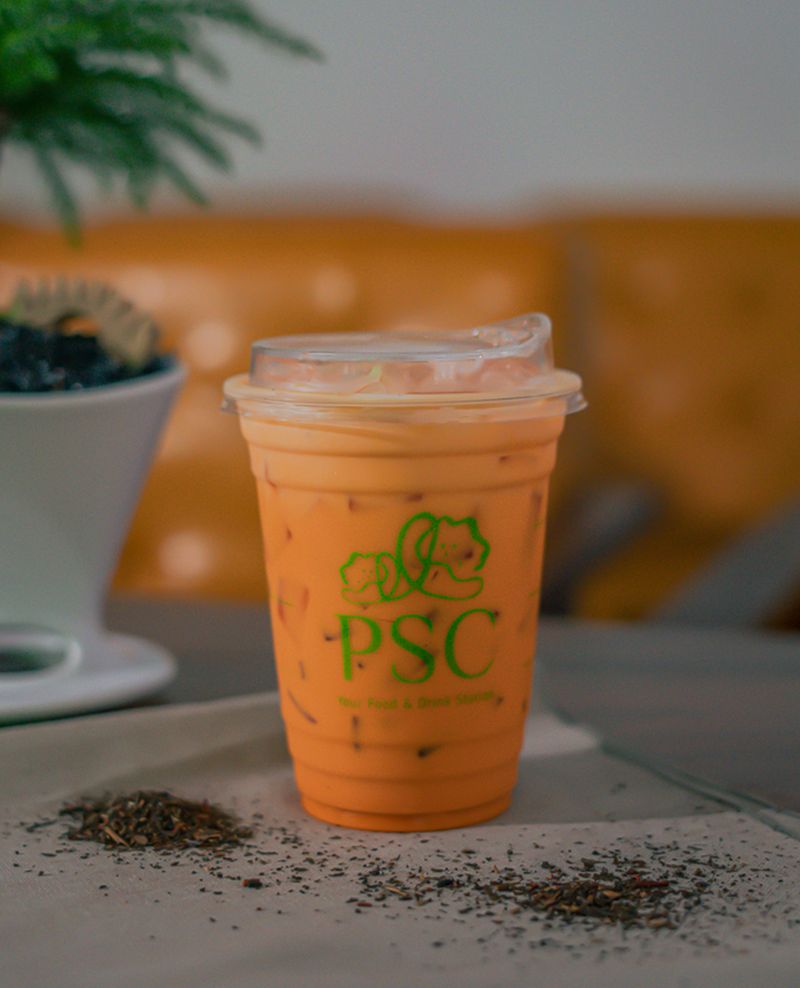 Iced Red Milk Tea