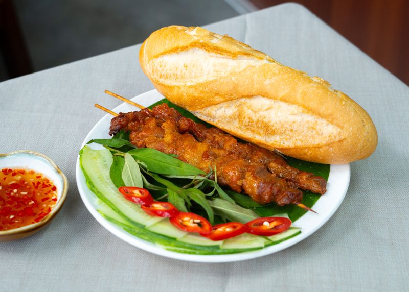 Grill Pork Bread