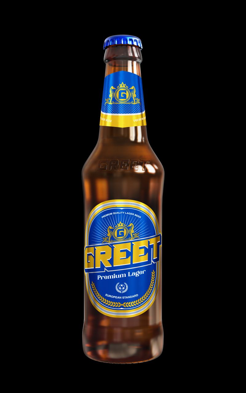 Greet Premium Larger Beer (Bottle)