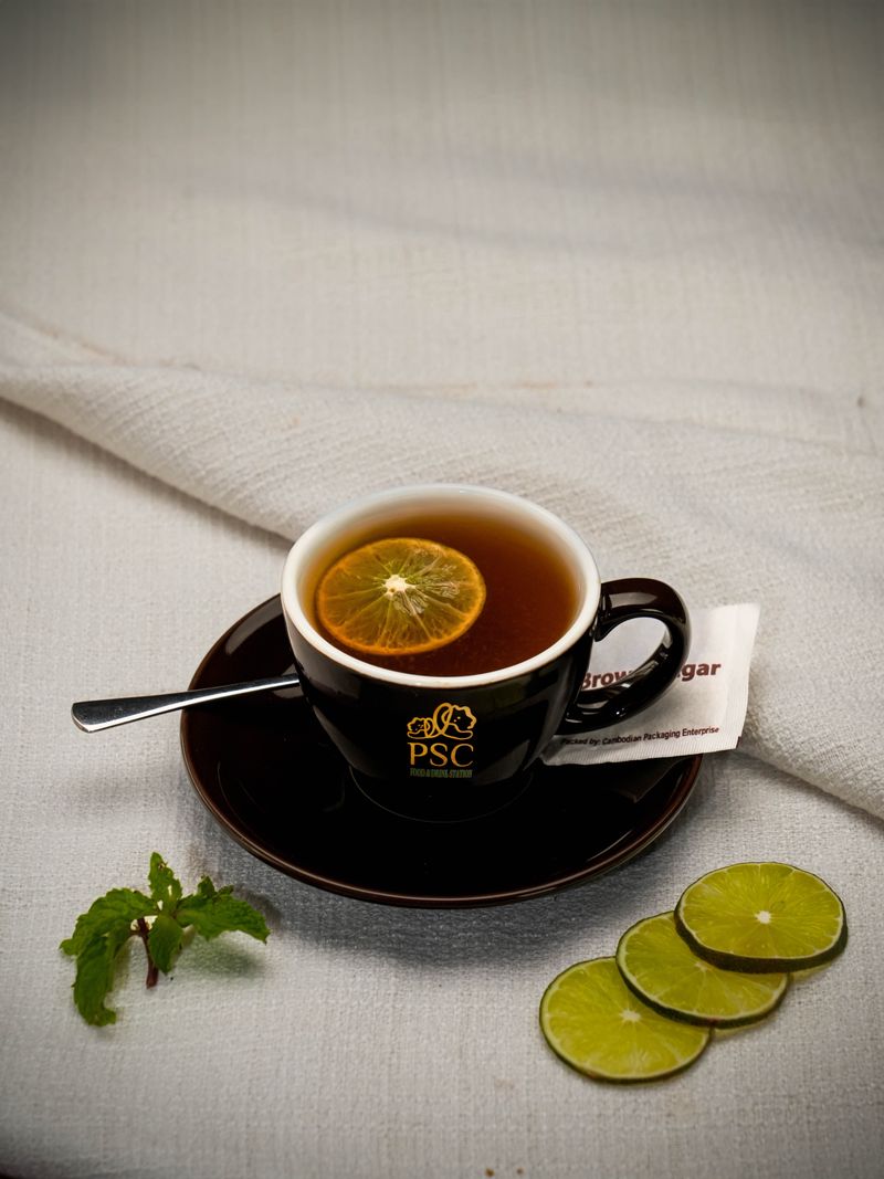 Hot Honey Lemon Tea