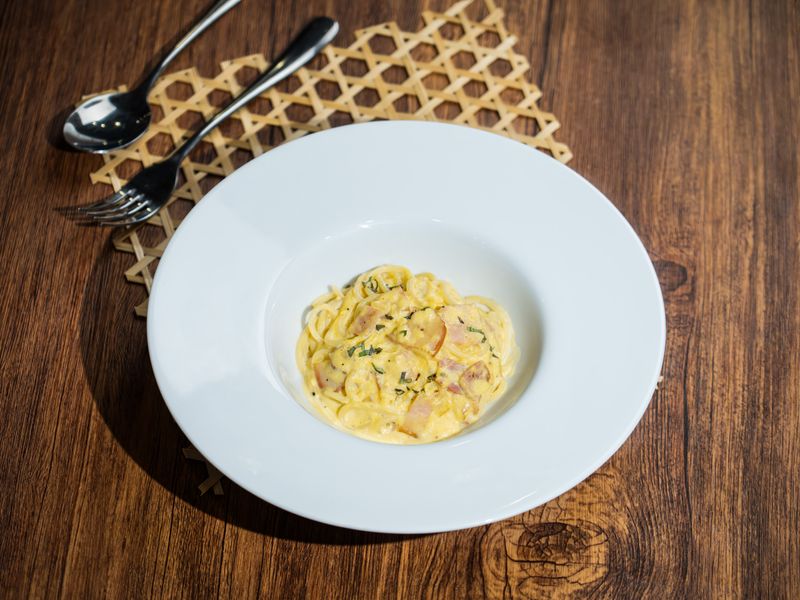 Carbonara spaghetti