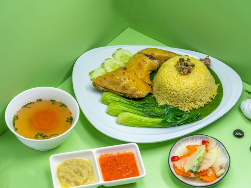 Chicken Huanan rice