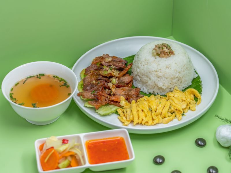 Fried Pork with Rice