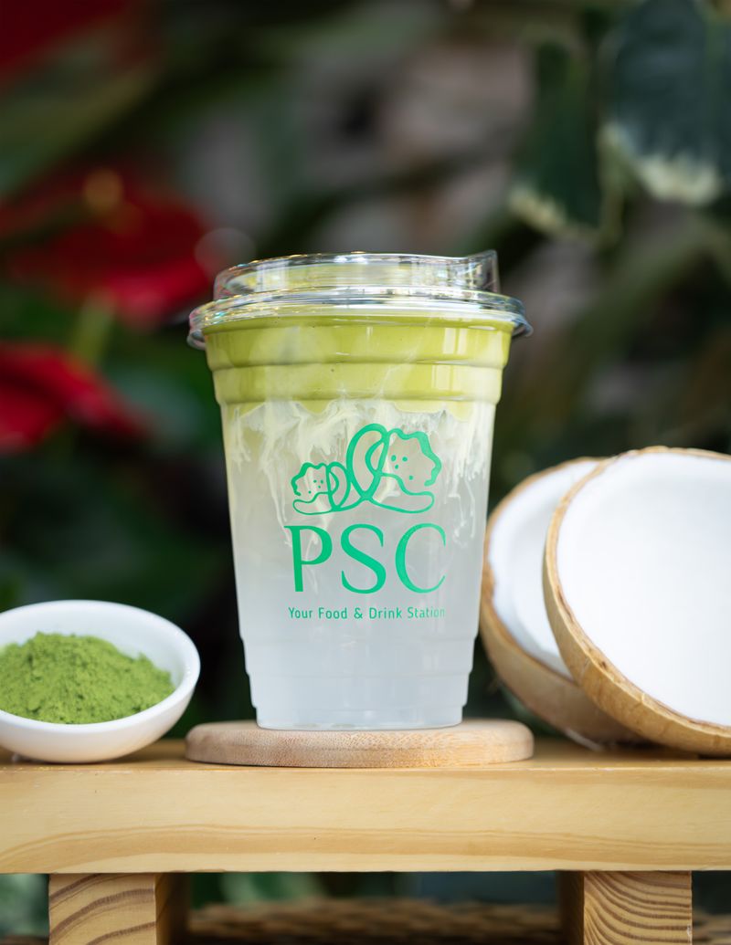 Coconut Matcha Latte