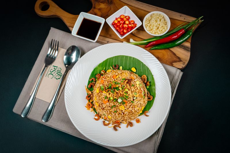 Friedn Rice with dried shrimp