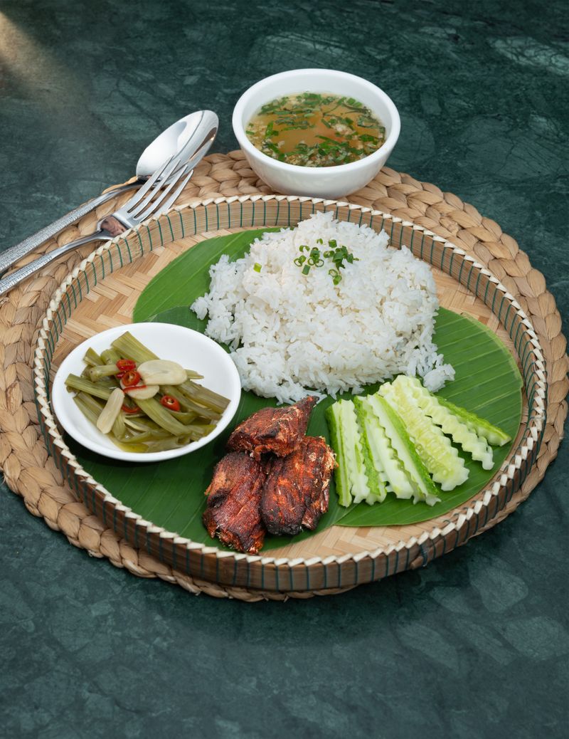 Sundried beef with Jasmine rice