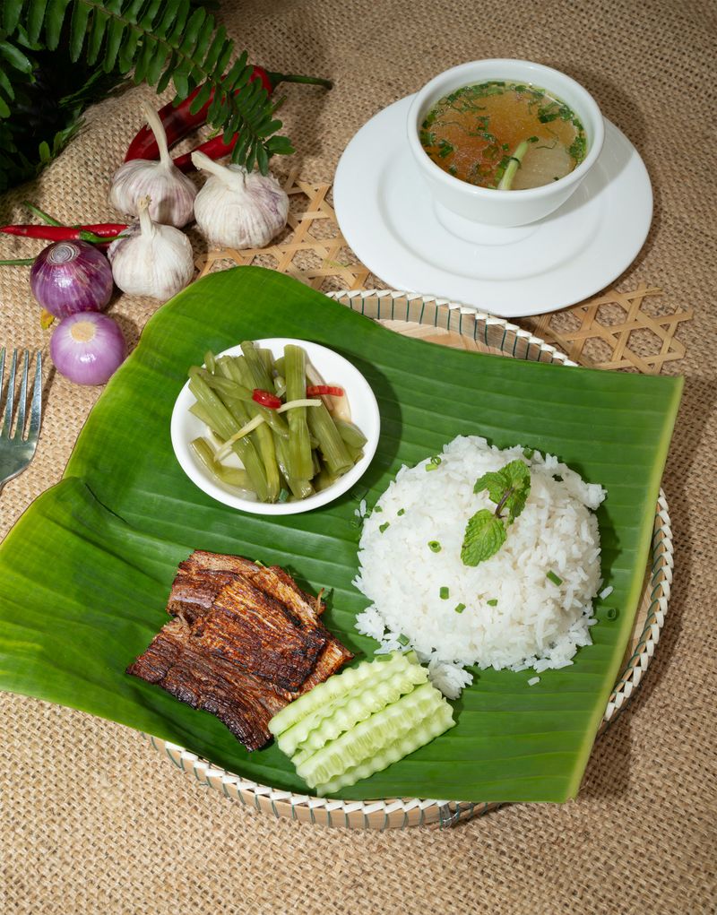Sundried beef with Jasmine rice