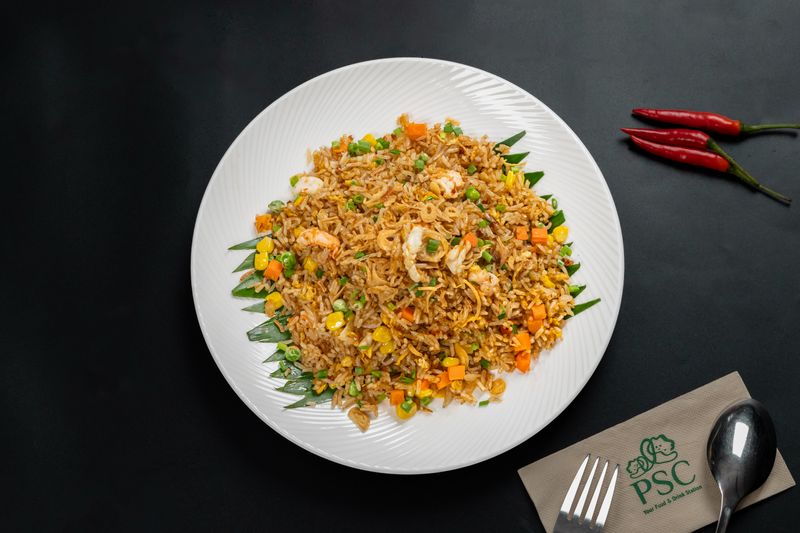 Xo fried rice with seafood