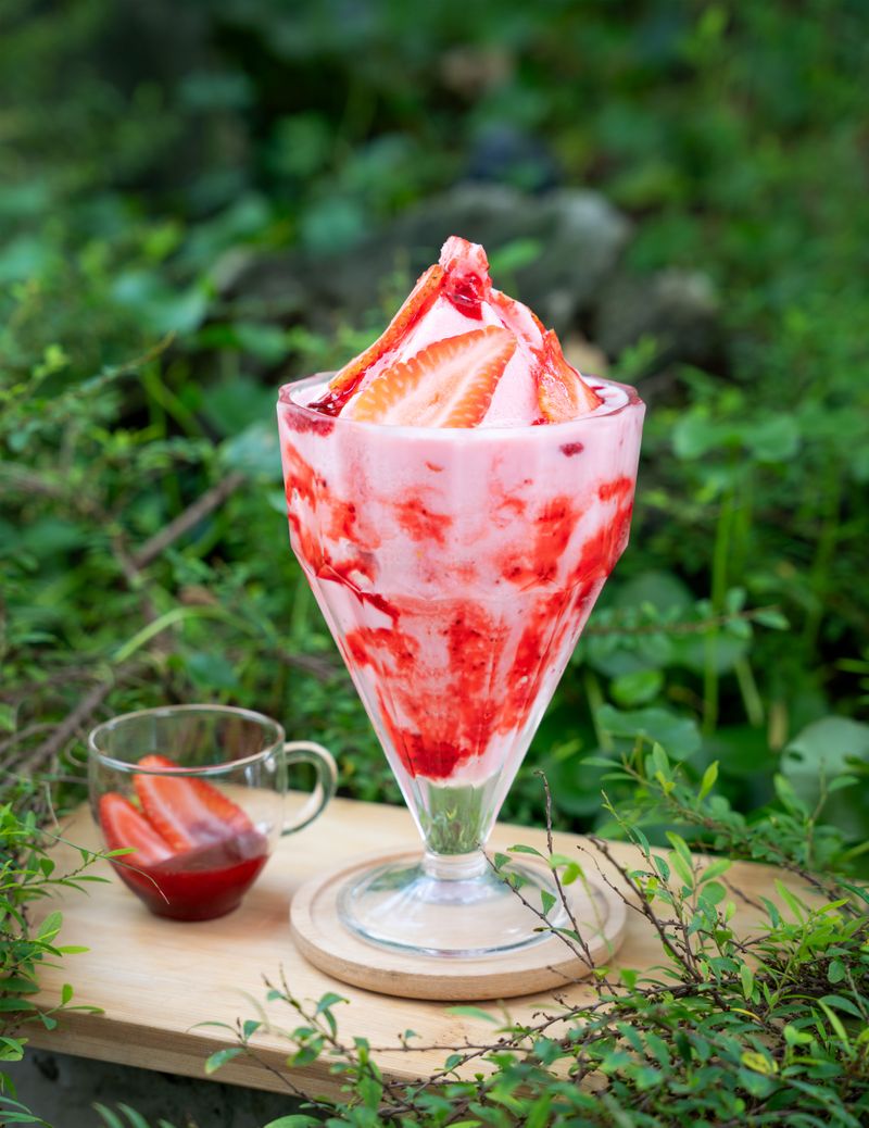 Strawberry Frappe