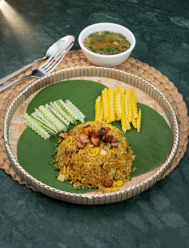 Sundried fish fried rice