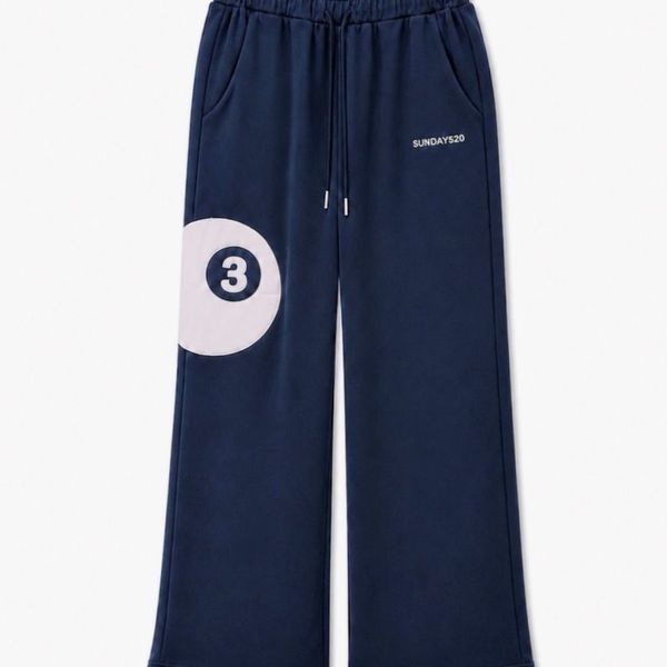 BALL 3 Sweatpants Navy Blue