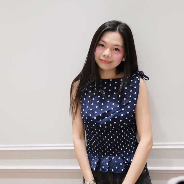 Sunday Gingham polkadot