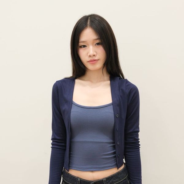 Navy Cardigan Set