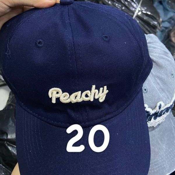 Peachy dark blue