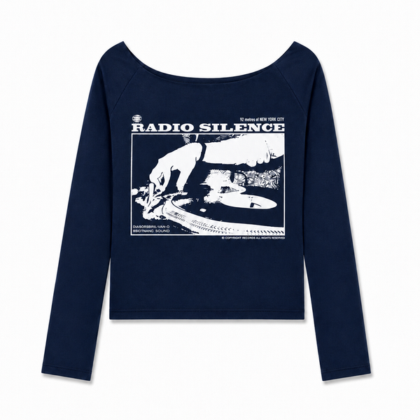 Radio Off Shoulder Long Sleeve