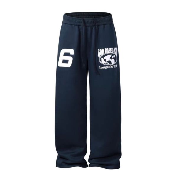 Navy Baggy Sweatpants