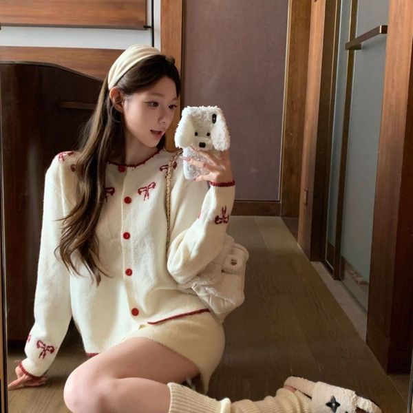 ribbon cardigan