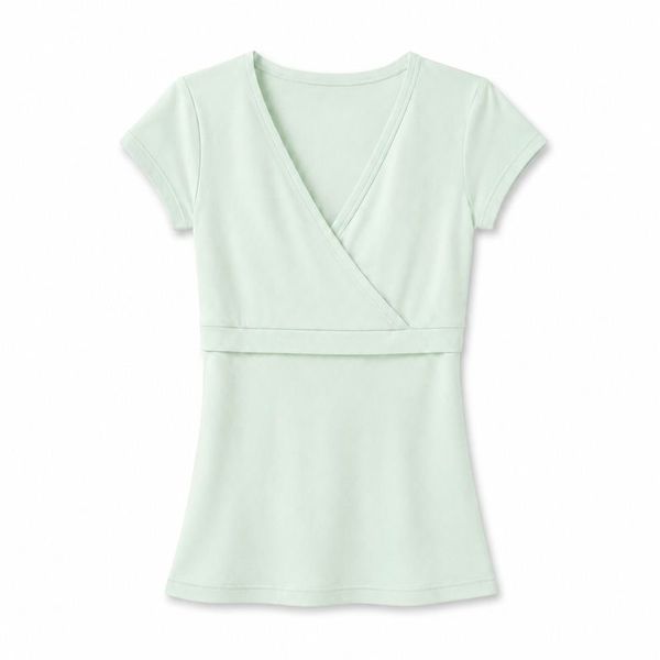 Teal Wrap Tee