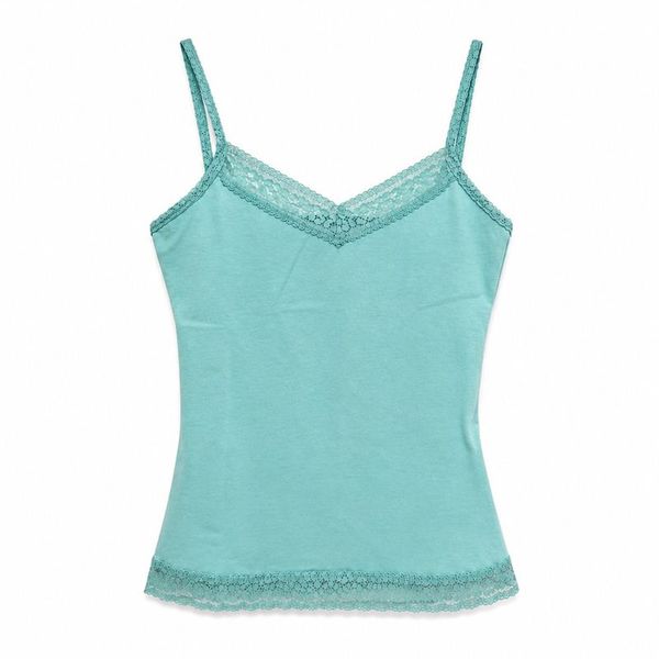 Teal Lace Cami