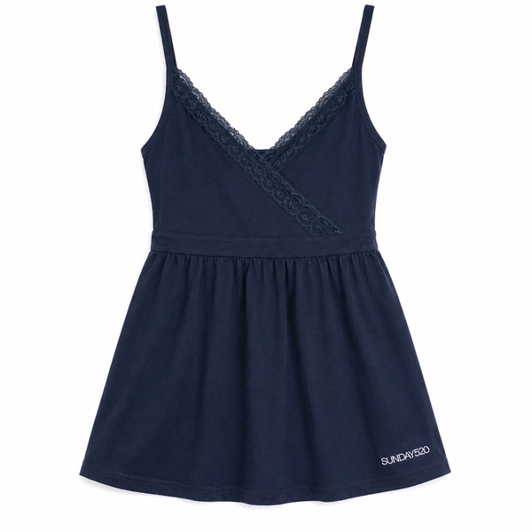 Dark Blue Lace Sunday520