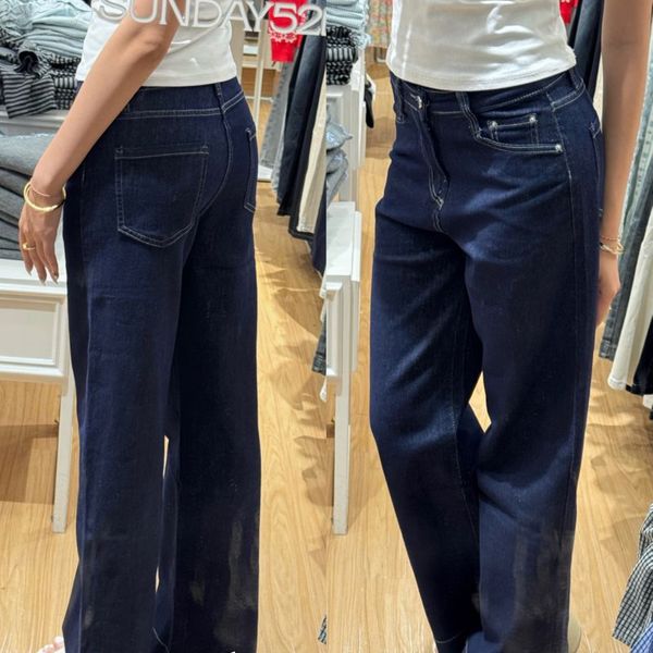 9030 navy baggy jeans