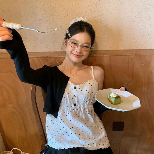 Set puffy shirt and Cardigan