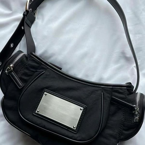 Bag with mirror black