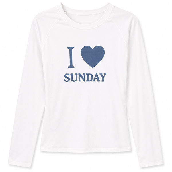 I Love SUNDAY Long Sleeve